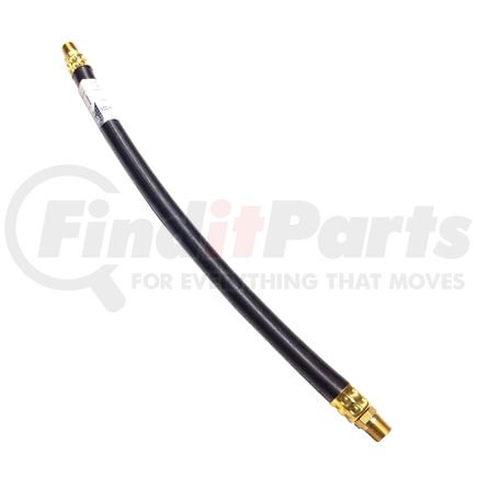 22835 by TECTRAN - 1/2" Air Brake Chamber Hose, 20 in., with 3/8" Dual LIFESwivel Fittings