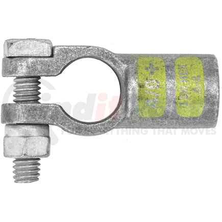 5013-4/0P by TECTRAN - Battery Terminal - 4/0 Gauge, Yellow, Positive, Straight Clamp, Cast Copper