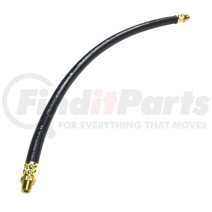 22839 by TECTRAN - 1/2" Air Brake Chamber Hose, 28 in., with 3/8" Dual LIFESwivel Fittings