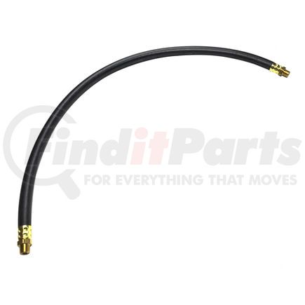 22845 by TECTRAN - 1/2" Air Brake Chamber Hose, 40 in., with 3/8" Dual LIFESwivel Fittings