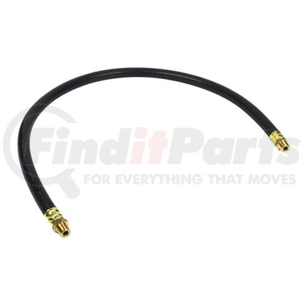 22847 by TECTRAN - 1/2" Air Brake Chamber Hose, 44 in., with 3/8" Dual LIFESwivel Fittings