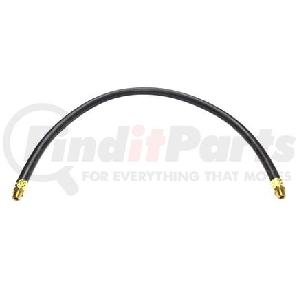 22848 by TECTRAN - 1/2" Air Brake Chamber Hose, 46 in., with 3/8" Dual LIFESwivel Fittings