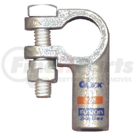 Tectran 5015S-2/N Battery Terminal Battery Connector - 2/0 Gauge, Negative, Left Elbow, Cast Copper