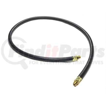 22876 by TECTRAN - 1/2" Air Brake Chamber Hose, 72 in., with 3/8" Dual LIFESwivel Fittings