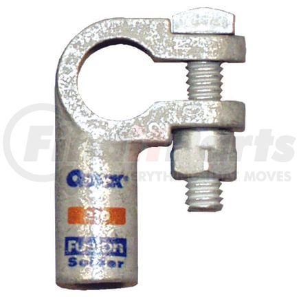 Tectran 5016S-2/P Battery Terminal Battery Connector - 2/0 Gauge, Positive, Right Elbow, Cast Copper