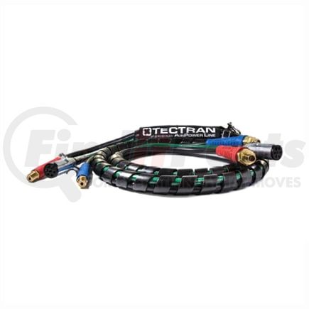 44032 by TECTRAN - Air Brake Hose and Power Cable Assembly - 12 ft.