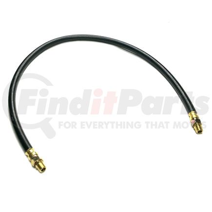 21198 by TECTRAN - 48" Air Brake Hose Assembly with 3/8" x 3/8" Dual Swivel End Fittings