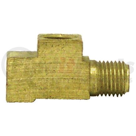 47900 by TECTRAN - Inverted Flare Fitting - Brass, 3/16 (3/8-24 in. Tube Size A, Towed Trailer Brake Tee