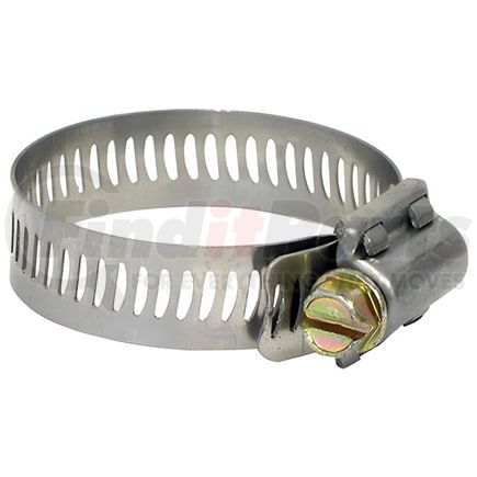 46100 by TECTRAN - 5/16" Worm Gear Stainless Steel Hose Clamp, 1/4" to 5/8" Clamp Range