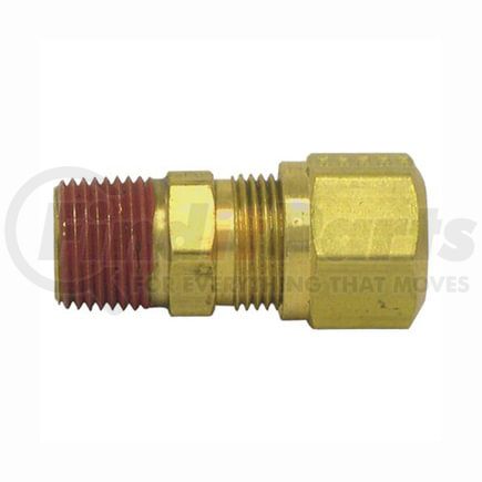 1368-3A by TECTRAN - DOT Male Ferrule Connector Fitting for Nylon Tubing, 3/16" Tube Size, 1/8" Pipe Thread