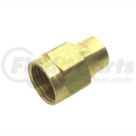 86008 by TECTRAN - Air Brake Air Line Nut - Brass, 1/4 inches Tube Size