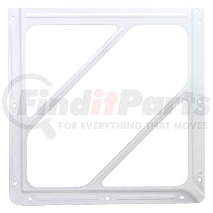 9454 by TECTRAN - Placard Holder Slide-In - Aluminum Finish, Unpainted, 4 Cut Corners