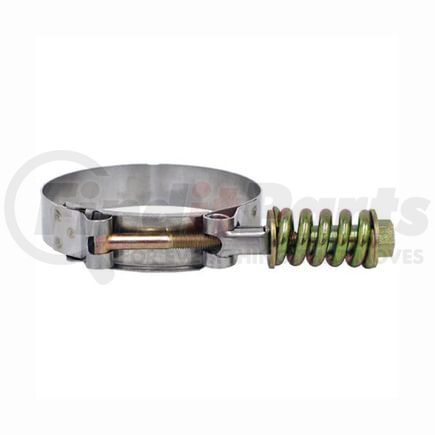 HTS213 by TECTRAN - Stainless Steel Hose Clamp with Spring Loaded T- Bolt, 2.13" - 2.44" Range