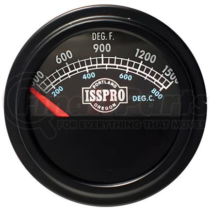 95-5048 by TECTRAN - Pyrometer - Chrome Bezel, 0-1800 F to 0-1000 C