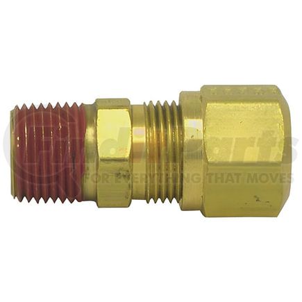 1368-2A by TECTRAN - DOT Male Ferrule Connector Fitting for Nylon Tubing, 1/8" Tube Size, 1/8" Pipe Thread