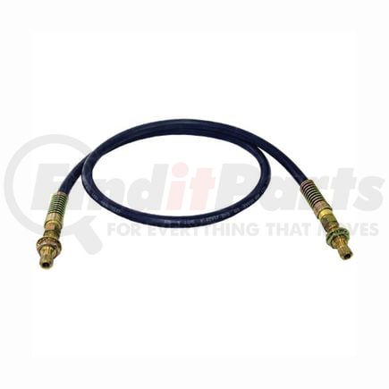 16SL7862 by TECTRAN - 3/8 in. Air Brake Slider Hose with Spring Guards, 78 in. Long, 3/8" Tube OD