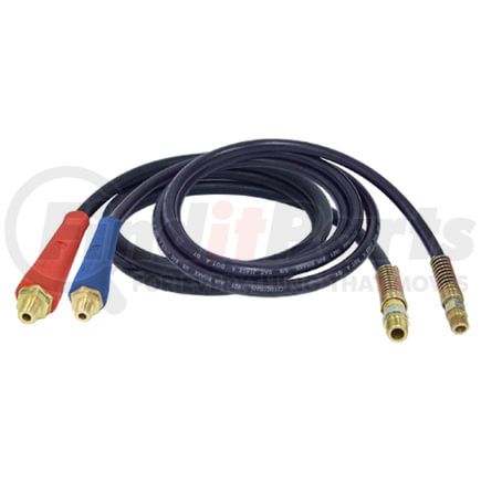 17920H by TECTRAN - 3/8 in. Air Brake Hose, 20 ft. Long, with 1/2" Red and Blue FLEXGrip-HD Handles