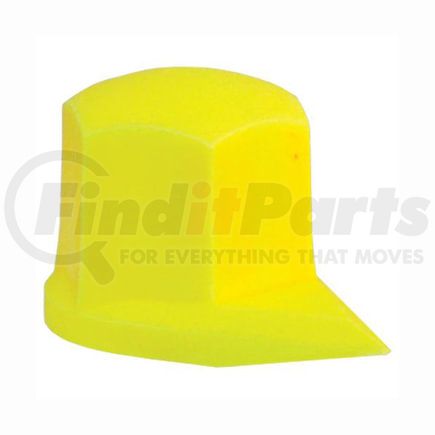 WCP38 by TECTRAN - Wheel Cap - 1.500 inches, Bright Yellow