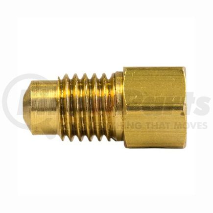 47972 by TECTRAN - Inverted Flare Fitting - Brass, 3/16 (3/8-24) Female, 13 x 15 Male Bubble Flare Thread