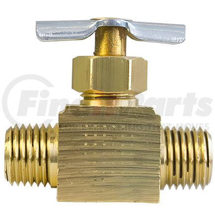 3122-B by TECTRAN - Shut-Off Valve - Brass, 1/4 inches Male, Male Pipe Double