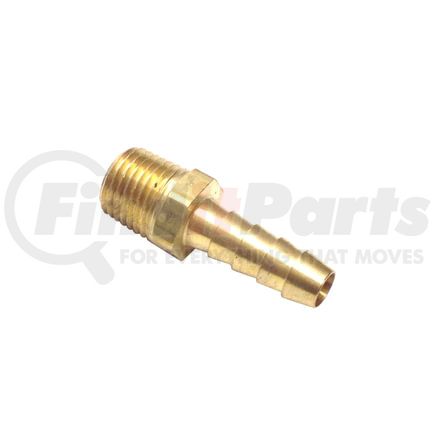 89013 by TECTRAN - Air Brake Air Line Fitting - Brass, 5/16 in. I.D, 1/4 in. Thread, Hose Barb to Male Pipe