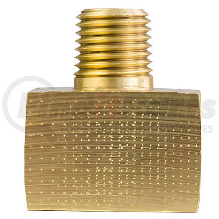 145-4A by TECTRAN - Inverted Flare Fitting - Brass, Male Branch Tee, 1/4 in. Tube, 1/8 in. Thread