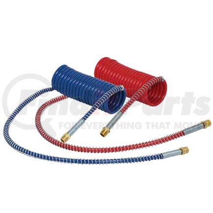 16220-40R by TECTRAN - Industry Grade Red Aircoil, 20 ft., 40" x 12" Leads, with Brass LIFESwivel Fittings