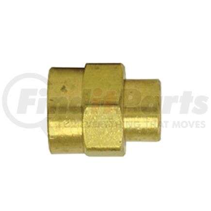 88158 by TECTRAN - Air Brake Reduction Coupling - Brass, 1/4 in. Pipe Thread A, 1/8 in. Pipe Thread B