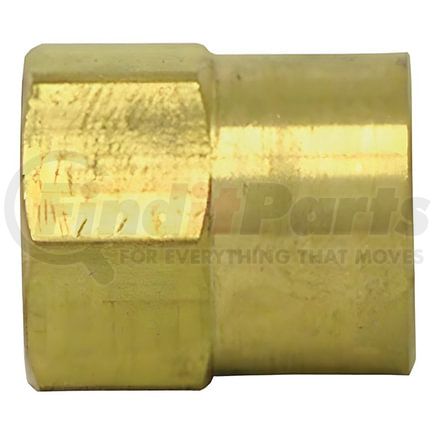 146-6B by TECTRAN - Inverted Flare Fitting - Brass, Union Tube to Female Pipe, 3/8 in. Tube, 1/4 in. Thread