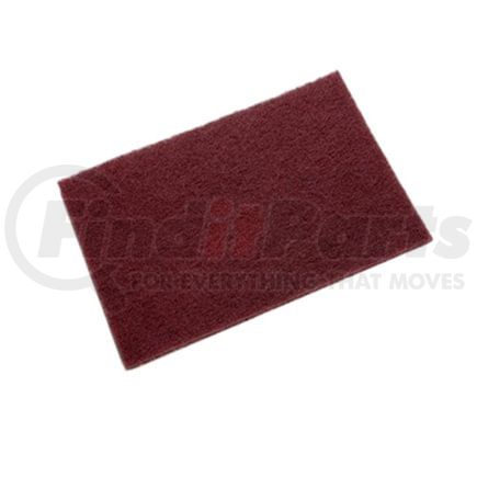 3M7447 by SK HAND TOOL - Scotch-Brite™ Hand Pad 7447, HP-HP, A/O Very Fine, Maroon, 6" x 9", 20/Inner