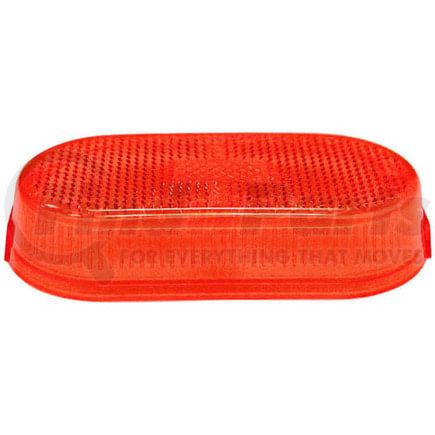 108-15R by PETERSON LIGHTING - Acrylic Replacement Clearance/Marker Light Lens, Red, with Reflex