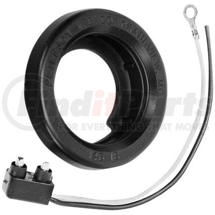 146-18K by PETERSON LIGHTING - Grommet, Round, Open Back, Kit, 2", poly bag