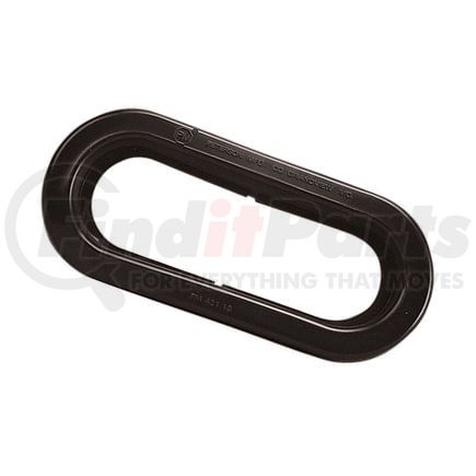 421-18 by PETERSON LIGHTING - Grommet, Oval, Pvc, 6.5", poly bag