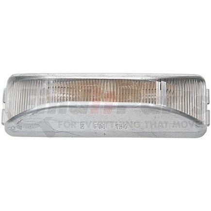 M154C by PETERSON LIGHTING - 3.91" x 1.2" Rectangular Incandescent License/Utility Light, White Lens, Painted, Bulk Pack