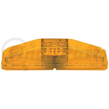 M169A by PETERSON LIGHTING - LED Marker/ Clearance, P2, Rectangular, 4.06"X1.06", amber, bulk pack
