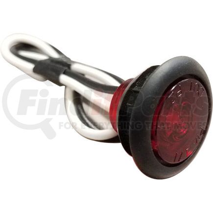 M171R by PETERSON LIGHTING - 3/4" Round Single Diode LED Clearance/Marker Light, Red Lens, Hardwired