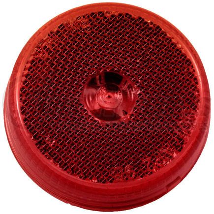 M175R by PETERSON LIGHTING - 2.5" Round Single Diode LED Clearance/Marker Light, Red Lens, with Reflex, PL10, Bulk Pack