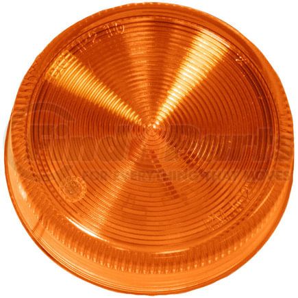 M196A by PETERSON LIGHTING - 2.5" Round Single Diode LumenX Clearance/Marker Light, Amber Lens, Bulk Pack