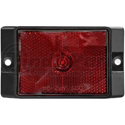 M215R by PETERSON LIGHTING - 3.94" x 1.13" Rectangular Single Diode LED Clearance/Marker Light, Red Lens, Bulk Pack