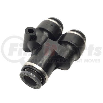 87639 by TECTRAN - Push-On Hose Fitting - 3/8 in. Tube A, 3/8 in. Tube B, Y-Union, Composite