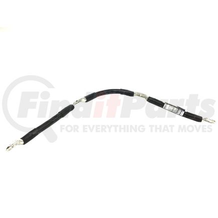 35691 by TECTRAN - Battery Jumper Cable - 26 in., 2/0 Cable Gauge, Black, 4 Lugs, Tin Plated