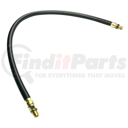 21386 by TECTRAN - 1/2" Air Brake Chamber Hose, 42 in. Long, 3/8" Dual Swivel End Fittings