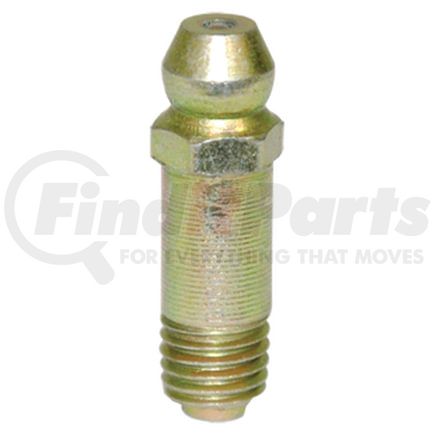 Tectran GFM901 Grease Fitting Grease Fitting - Straight Metric, 8 mm. x 1 Thread, 15.0 mm. Length