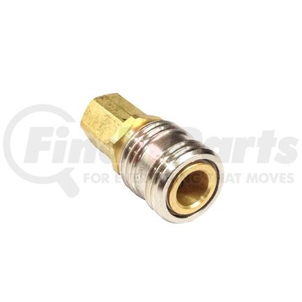 89518 by TECTRAN - Air Brake Air Line Fitting - Brass, 1/4 in. Nominal Size, 1/4 in. NPT Female, Socket