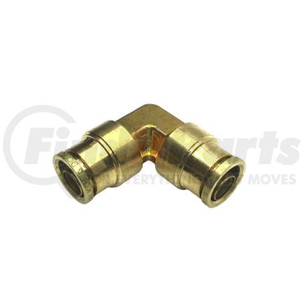 87044 by TECTRAN - Air Brake Air Line Union - Brass, 1/2 in. Tube Size, Push-Lock