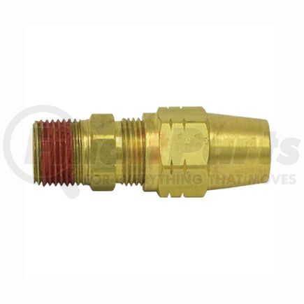 1168-6B by TECTRAN - DOT Male Connector Fitting for Copper Tubing, 3/8" Tube Size, 1/4" Pipe Thread