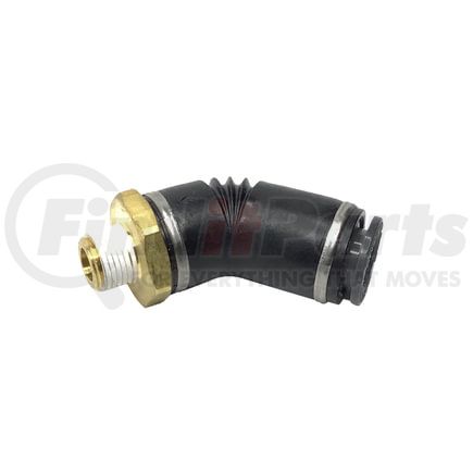 85488 by TECTRAN - DOT 45-Deg Male Elbow Push-Lock Swivel Composite Fitting, 3/8" Tube Size, 1/8" Pipe Thread