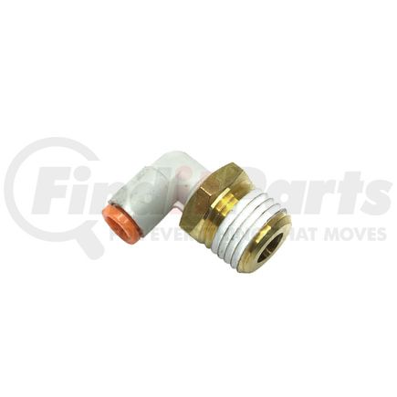 87625 by TECTRAN - 90-Deg Male Elbow Push-Lock Swivel Composite Fitting, 3/16" Tube Size, 1/4" Pipe Thread