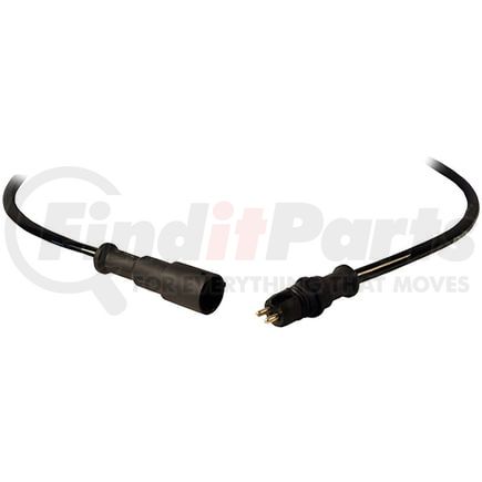 13824 by TECTRAN - ABS Wheel Speed Sensor - 72 in. Long, Straight, Male and Female Plug