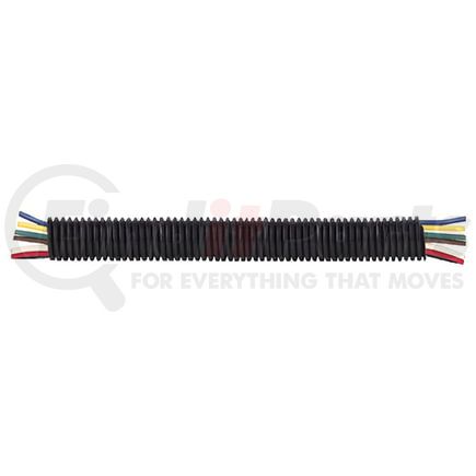 27048 by TECTRAN - Wire Loom - 100 ft., Black, 3/8 inches I.D, Polyethylene, Split Type